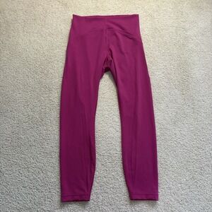 Lululemon InStill High-Rise Tight 25" Size 8 Magenta